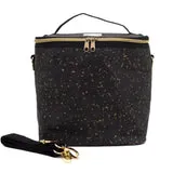 BLACK PAPER - GOLD SPLATTER LUNCH POCHE