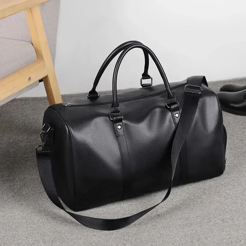 Black Weekender Bag
