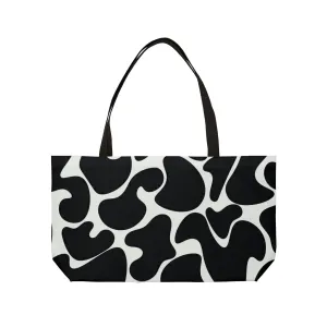 Black   White | Large Weekender Tote Bag