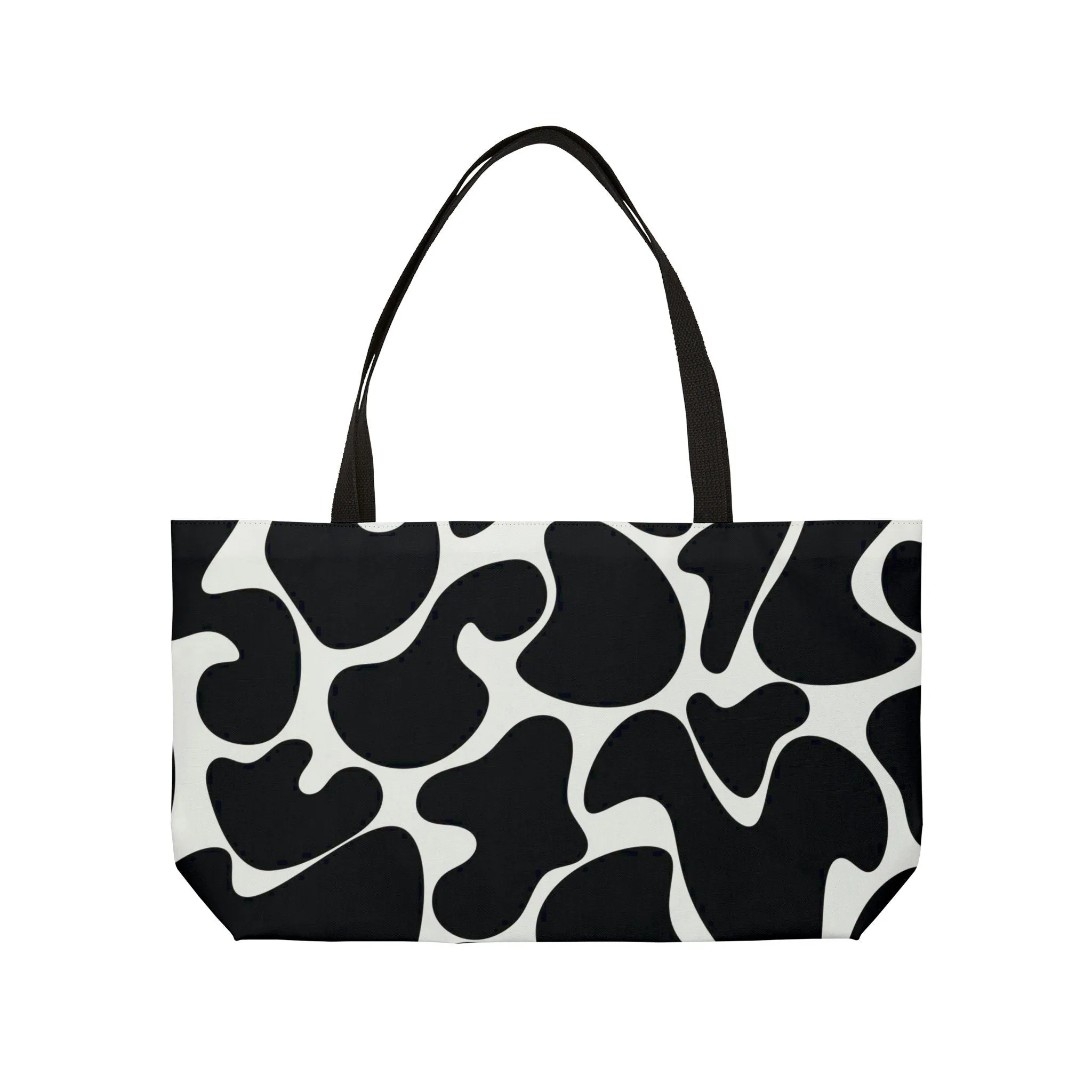 Black   White | Large Weekender Tote Bag