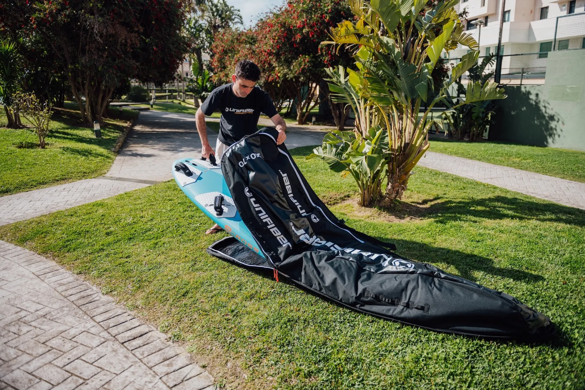 Blackline Roofrack Board-Quiver Bag 240 x 60