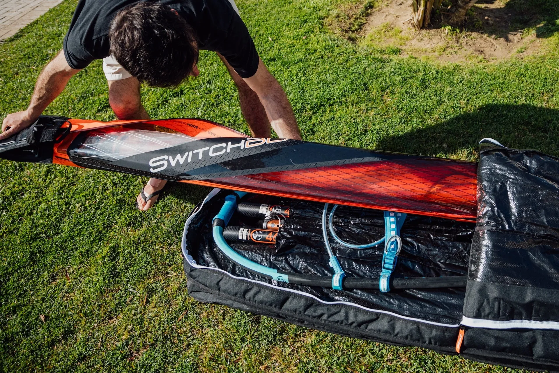 Blackline Roofrack Board-Quiver Bag 250 x 70