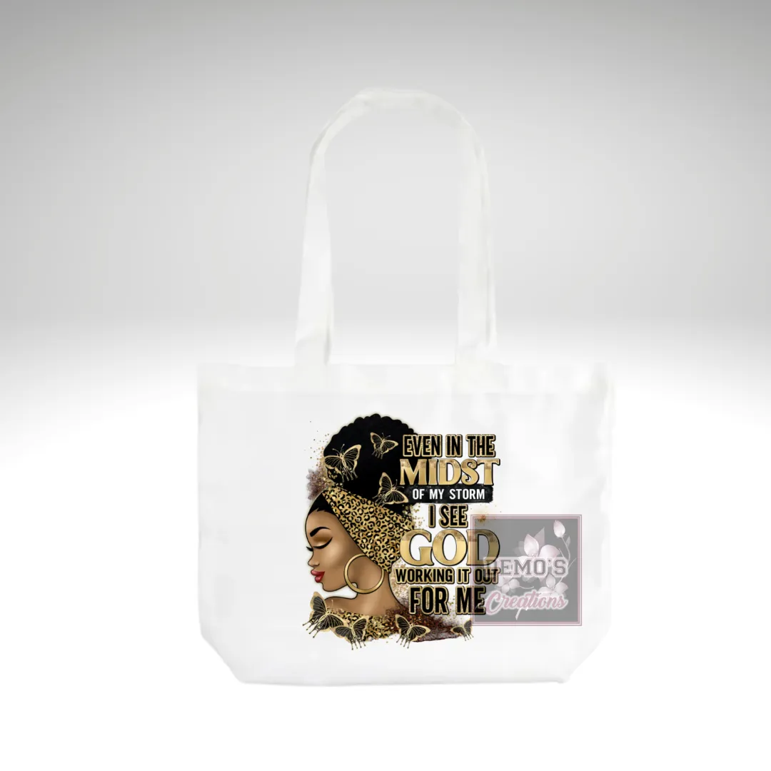 Blessed, Boss Lady, & She Who Kneels Tote Bag