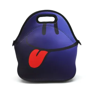 Boys Girls Kids Women Adults Insulated School Travel Outdoor Thermal Waterproof Carrying Lunch Tote Bag Cooler Box Neoprene Lunchbox Container Case (Cakes And Macaroon)