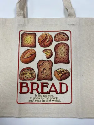 Bread Canvas Shopping Bag