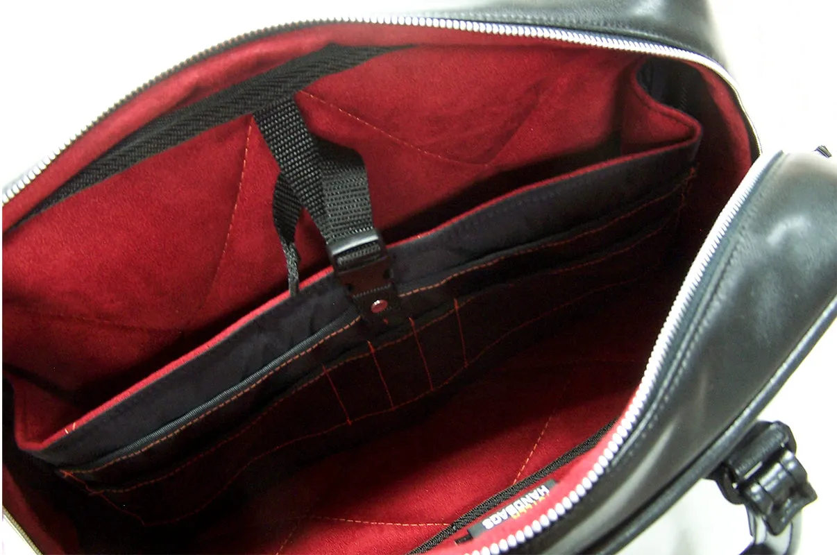 Briefcase in blood moon/samurai