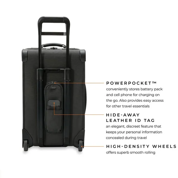 BRIGGS & RILEY BASELINE 22" CARRY-ON 2-WHEEL GARMENT BAG