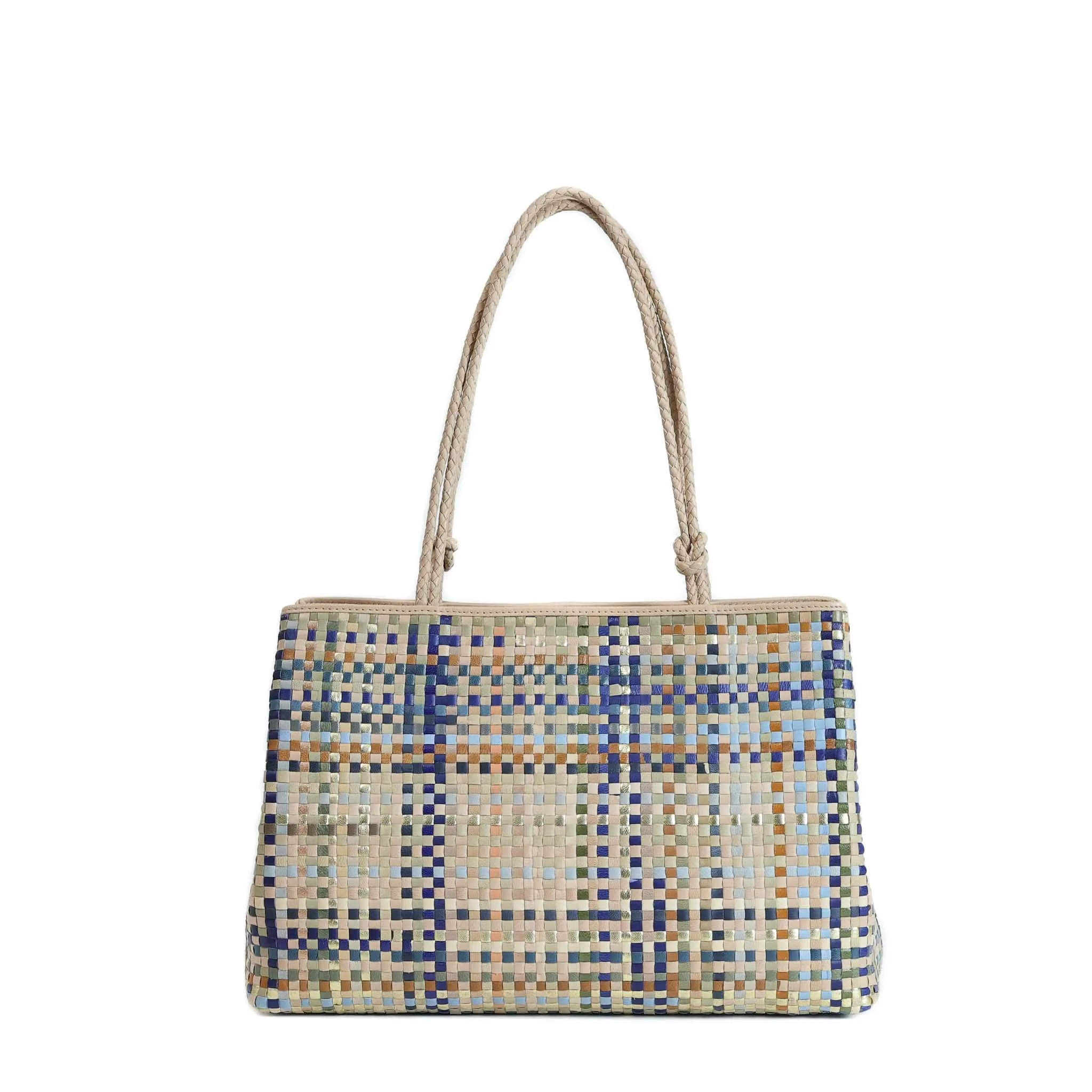 CA 852 - SHOULDER BAG - BEIGE MULTI