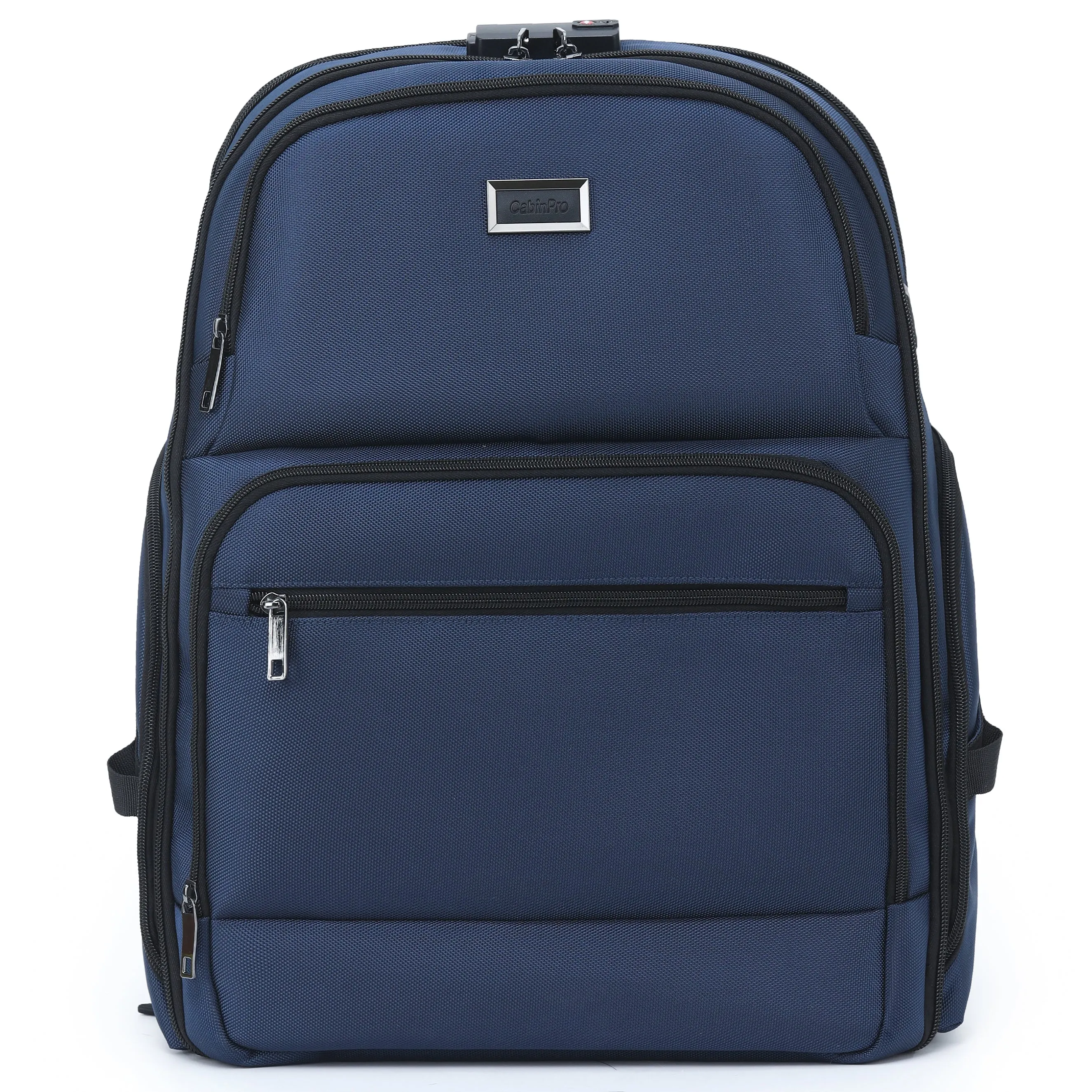 Cabin Pro 'Stride' Underseat Backpack for Travelling TSA Approved Lock Expandable Backpack - Carry On Luggage For easyJet, Ryanir. BA, Jet2 & Many More!