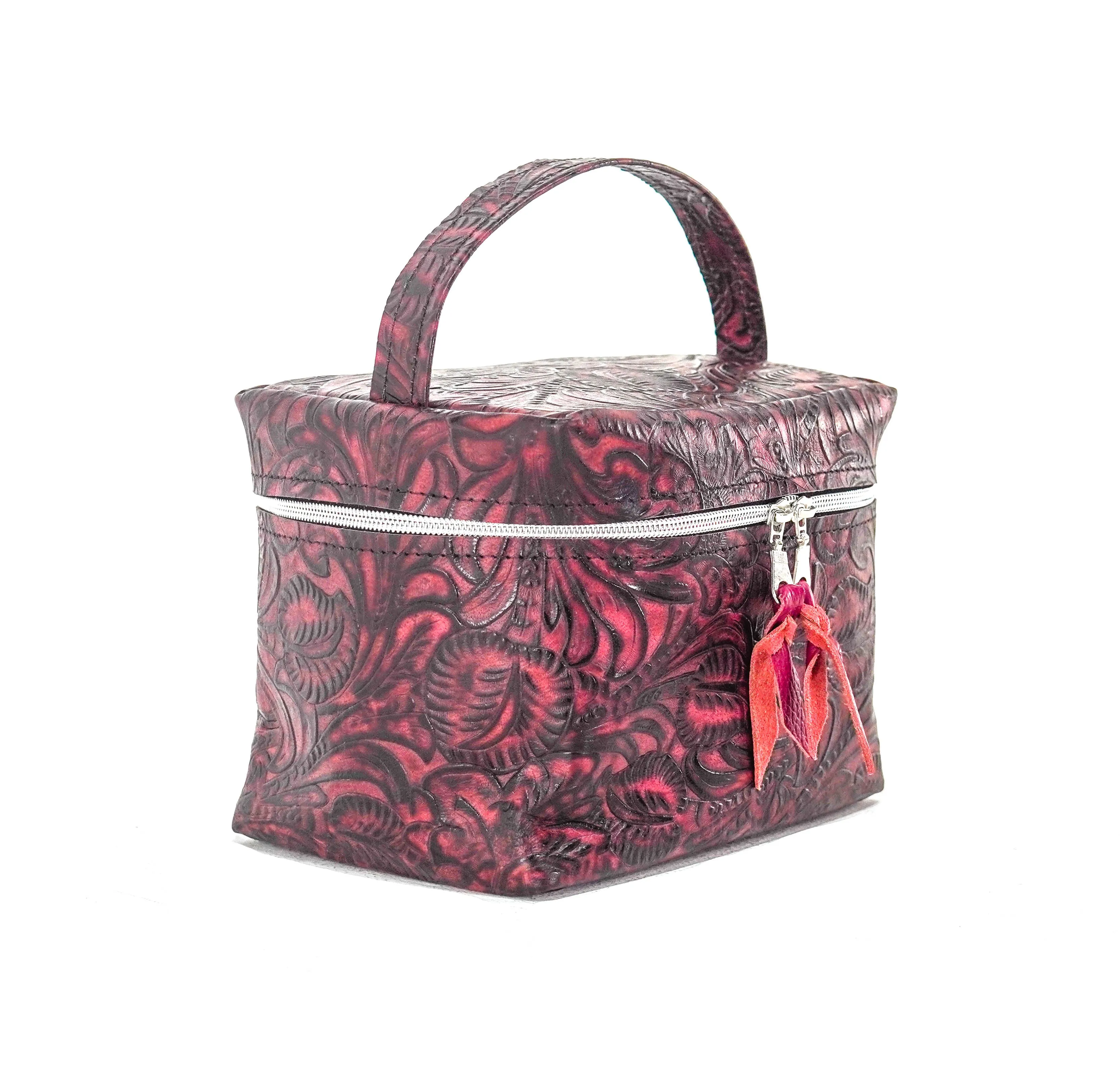 Caboose - All Embossed w/ Burgundy Dallas Tool