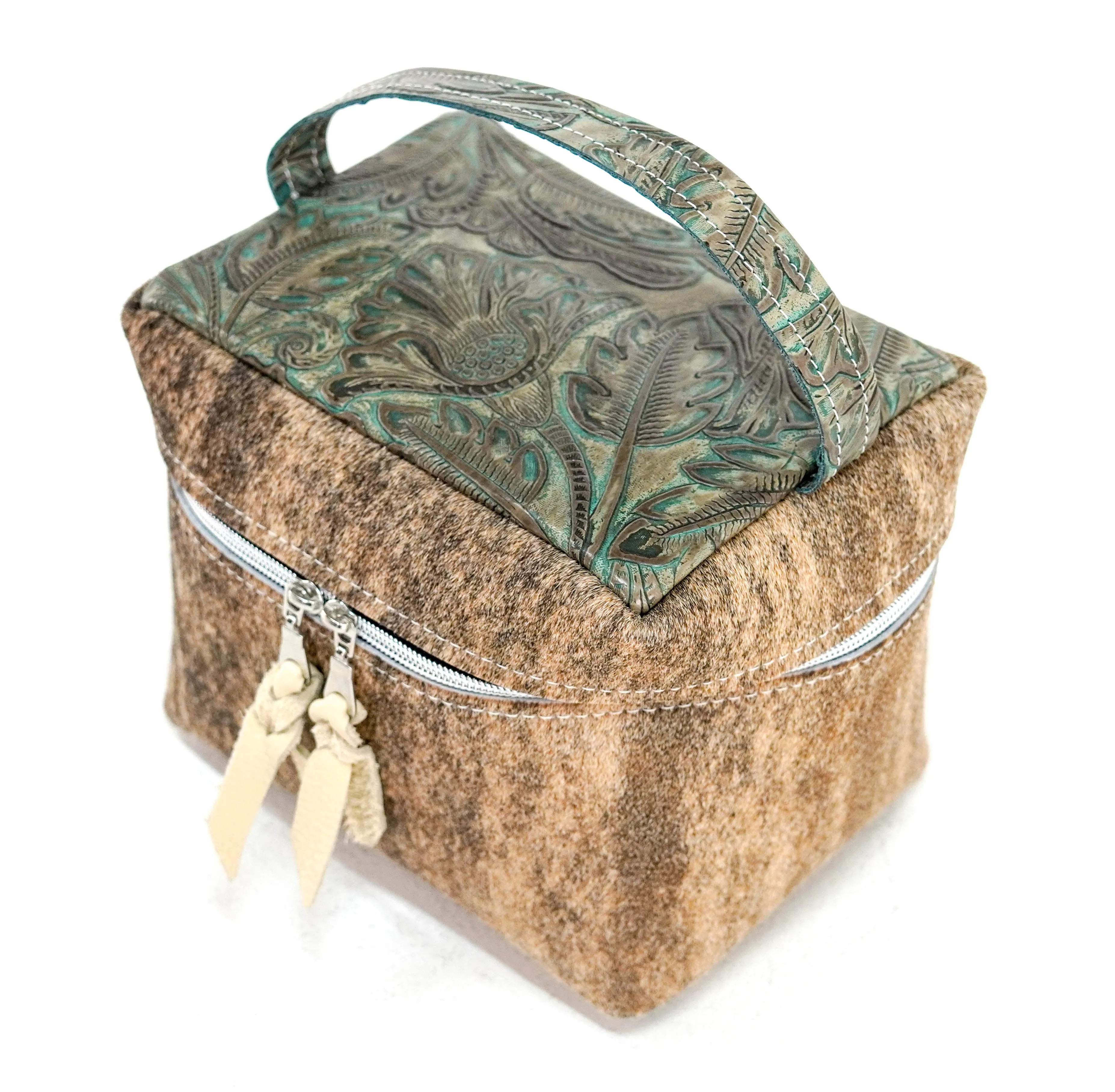 Caboose - Brindle w/ Turquoise Autumn