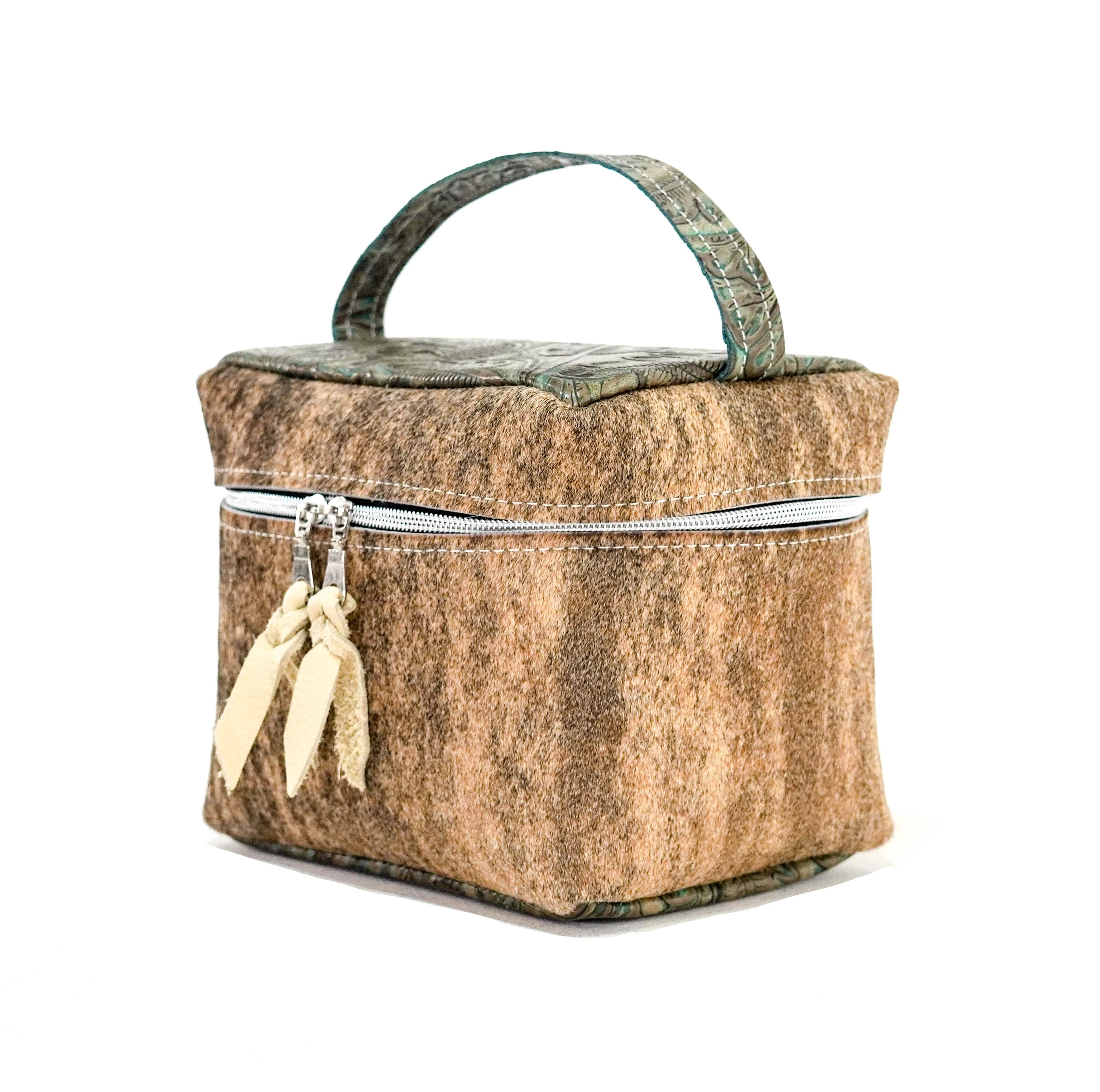 Caboose - Brindle w/ Turquoise Autumn