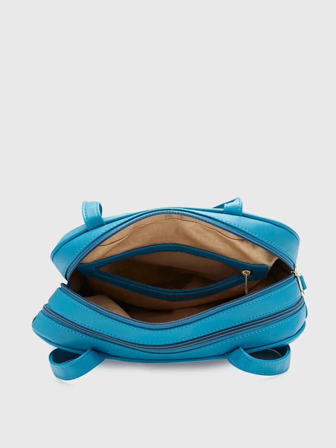 Caprese Adah Large Teal Satchel Bag