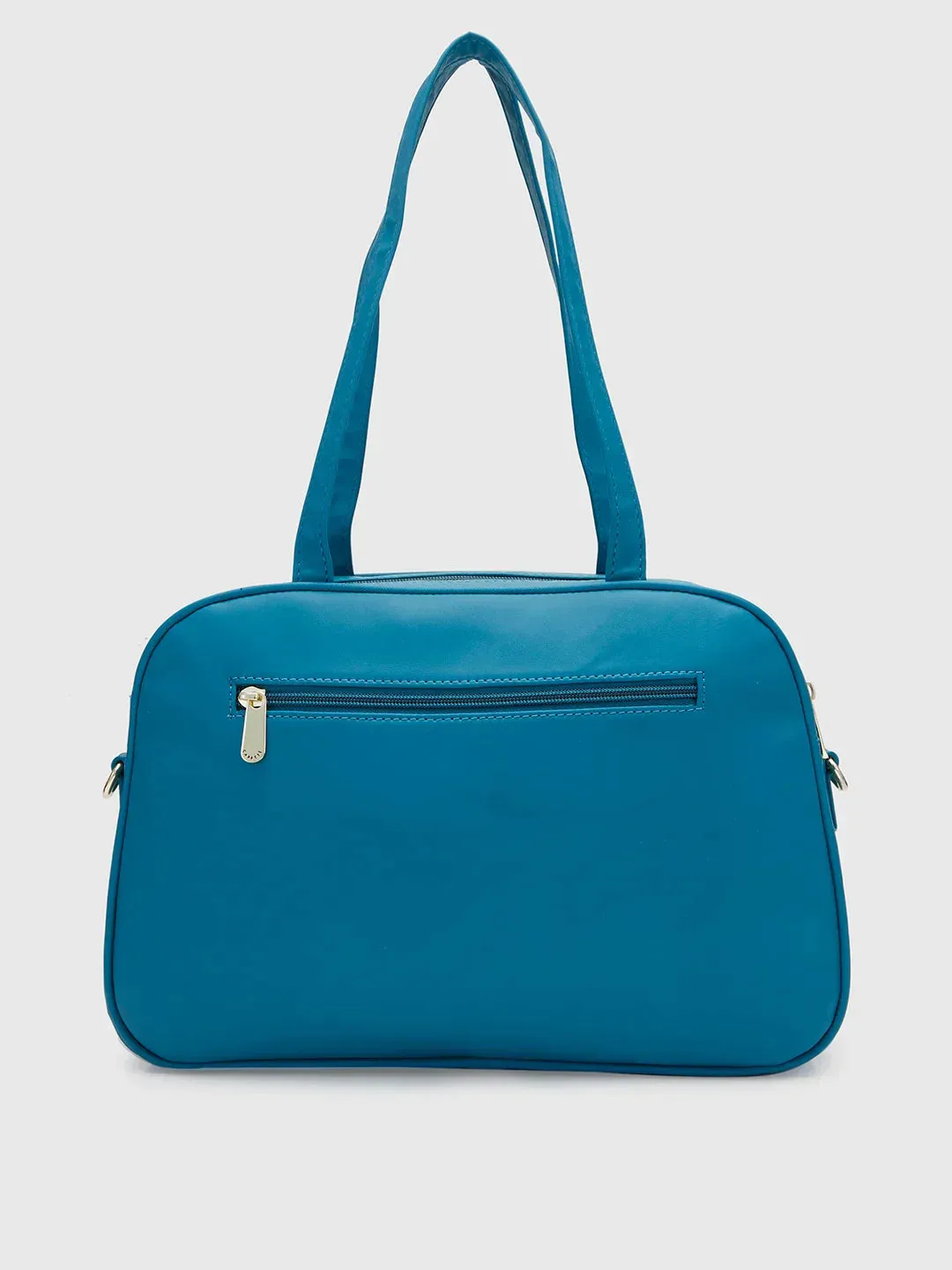 Caprese Adah Large Teal Satchel Bag