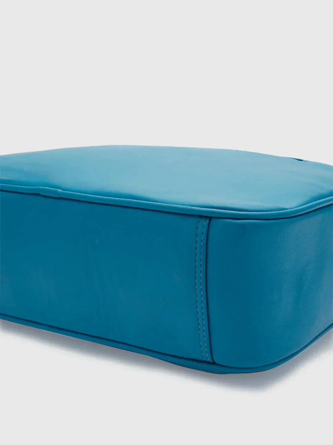 Caprese Adah Large Teal Satchel Bag