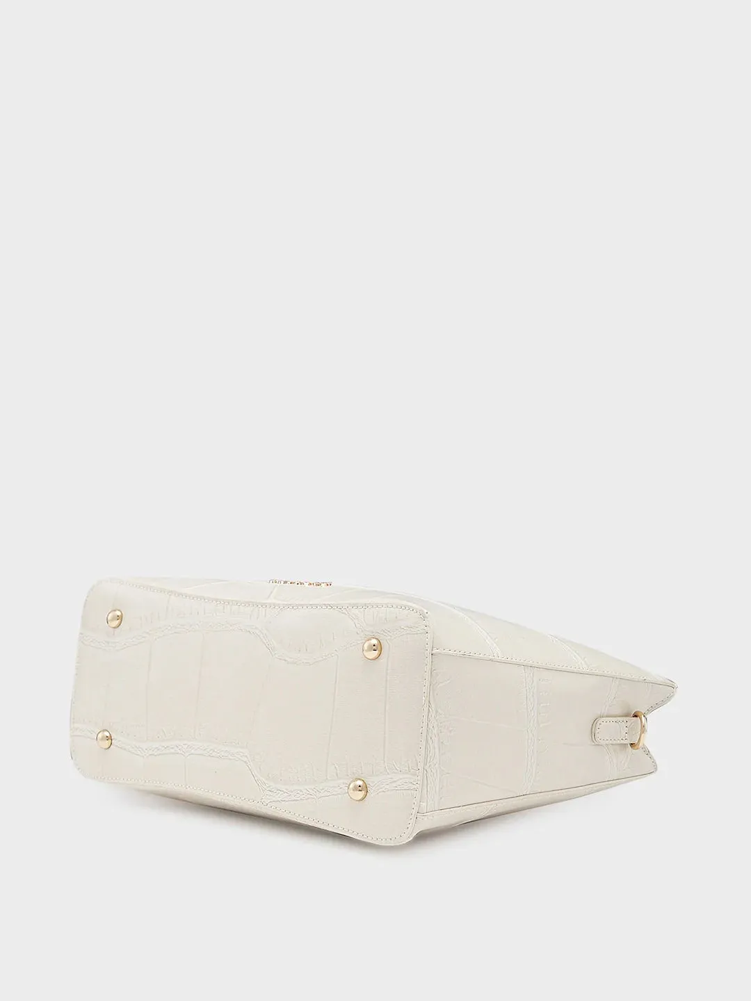 Caprese Mink Small Beige Satchel Bag