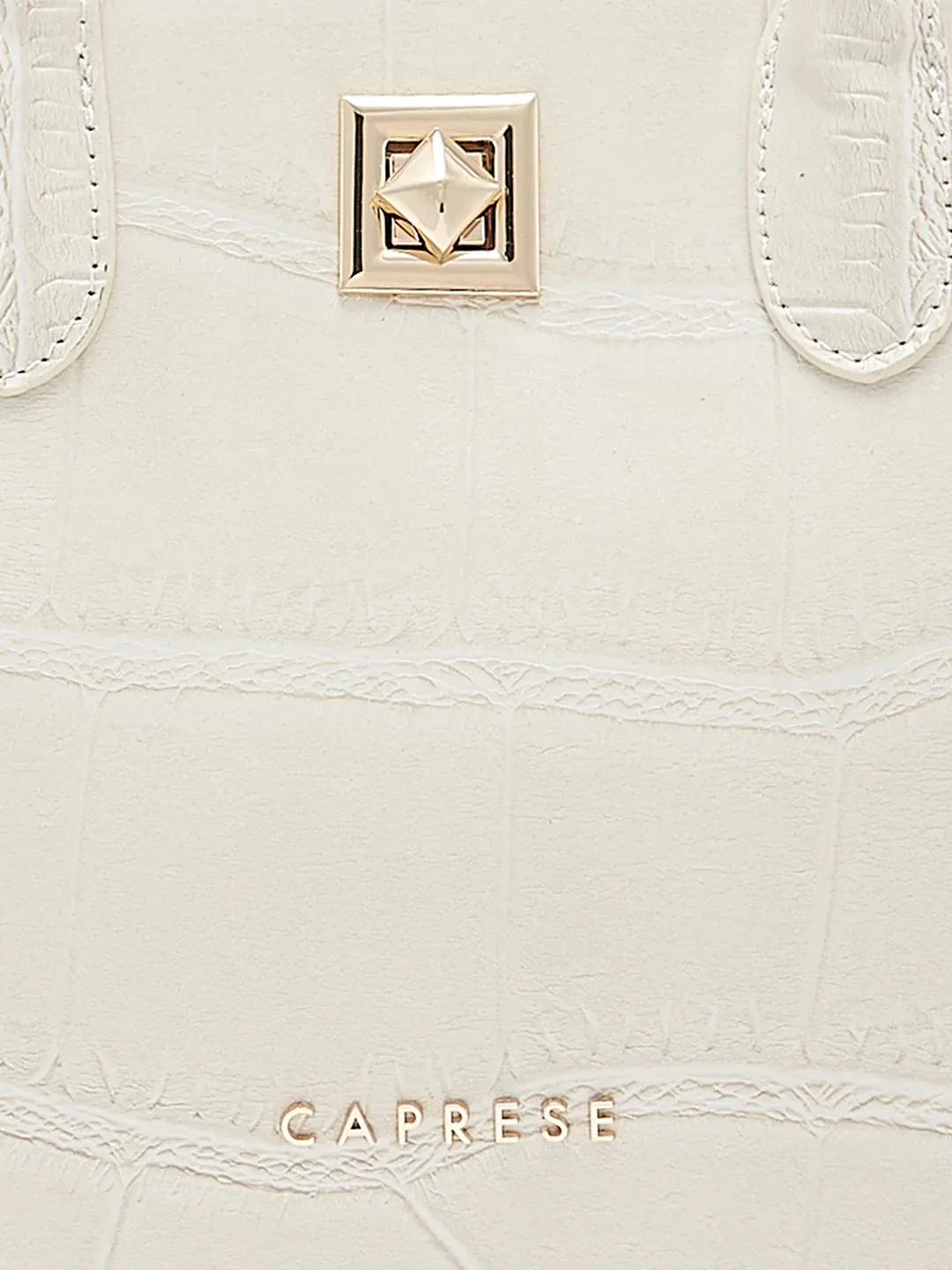 Caprese Mink Small Beige Satchel Bag