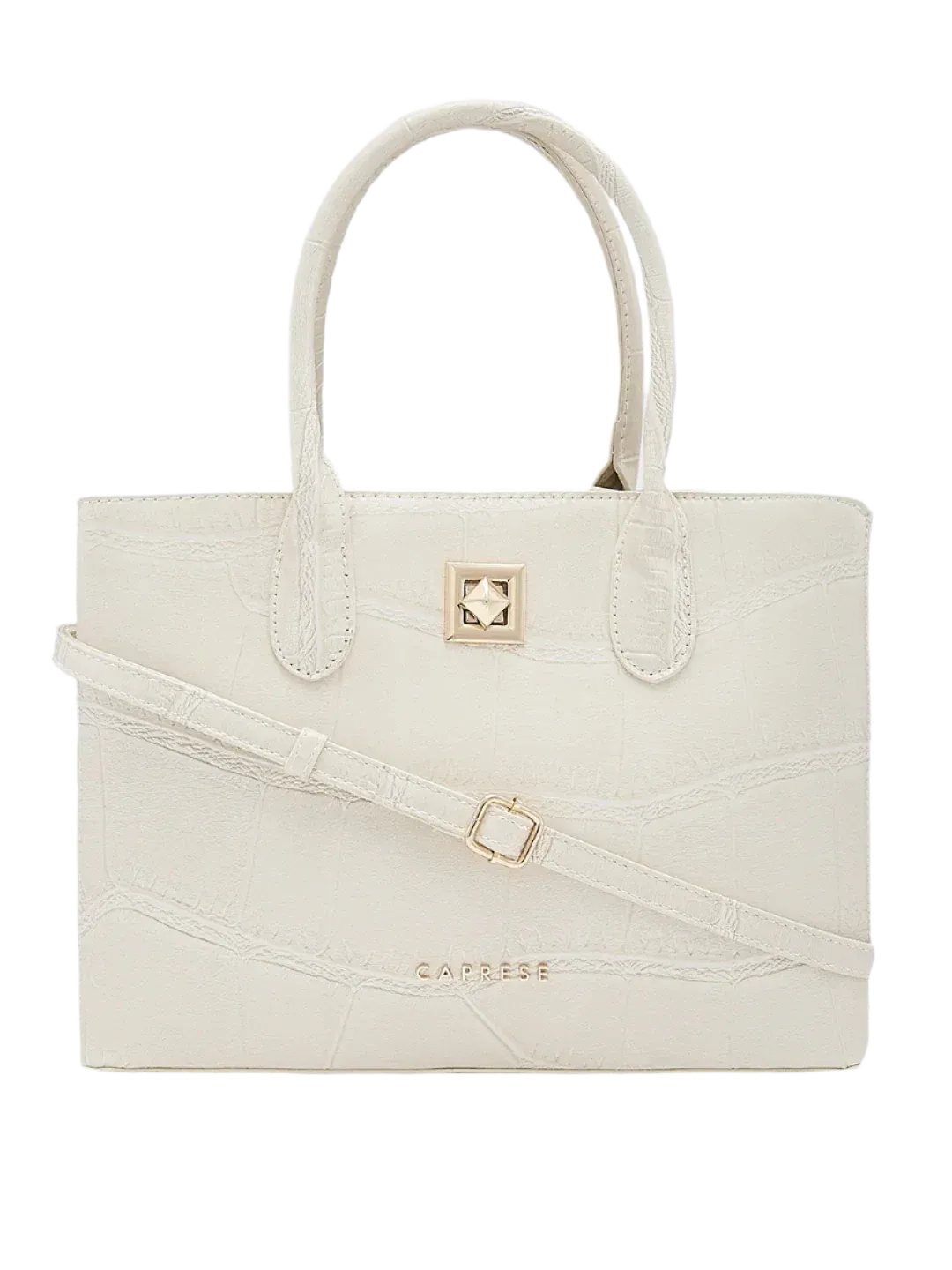 Caprese Mink Small Beige Satchel Bag
