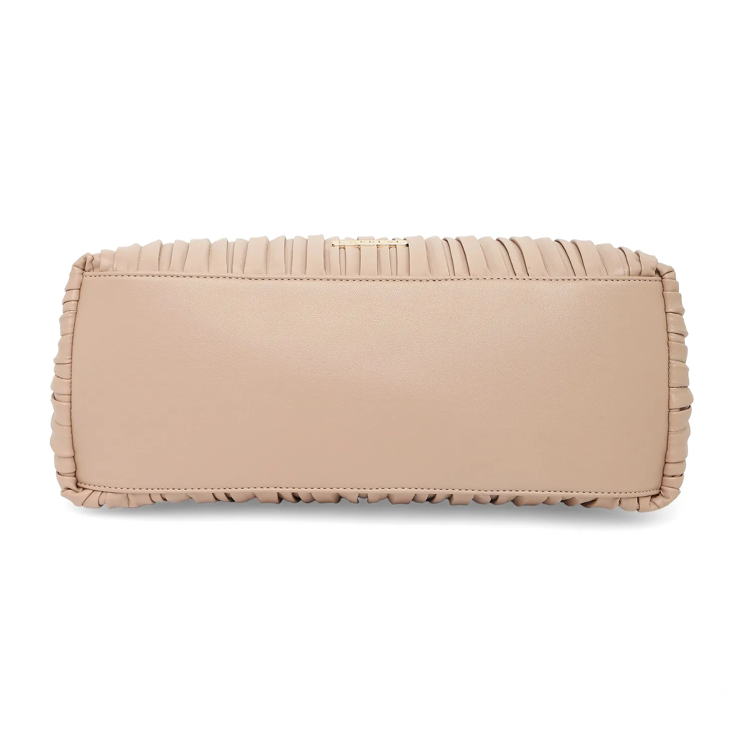 Caprese Olena Large Dull Pink Satchel Bag