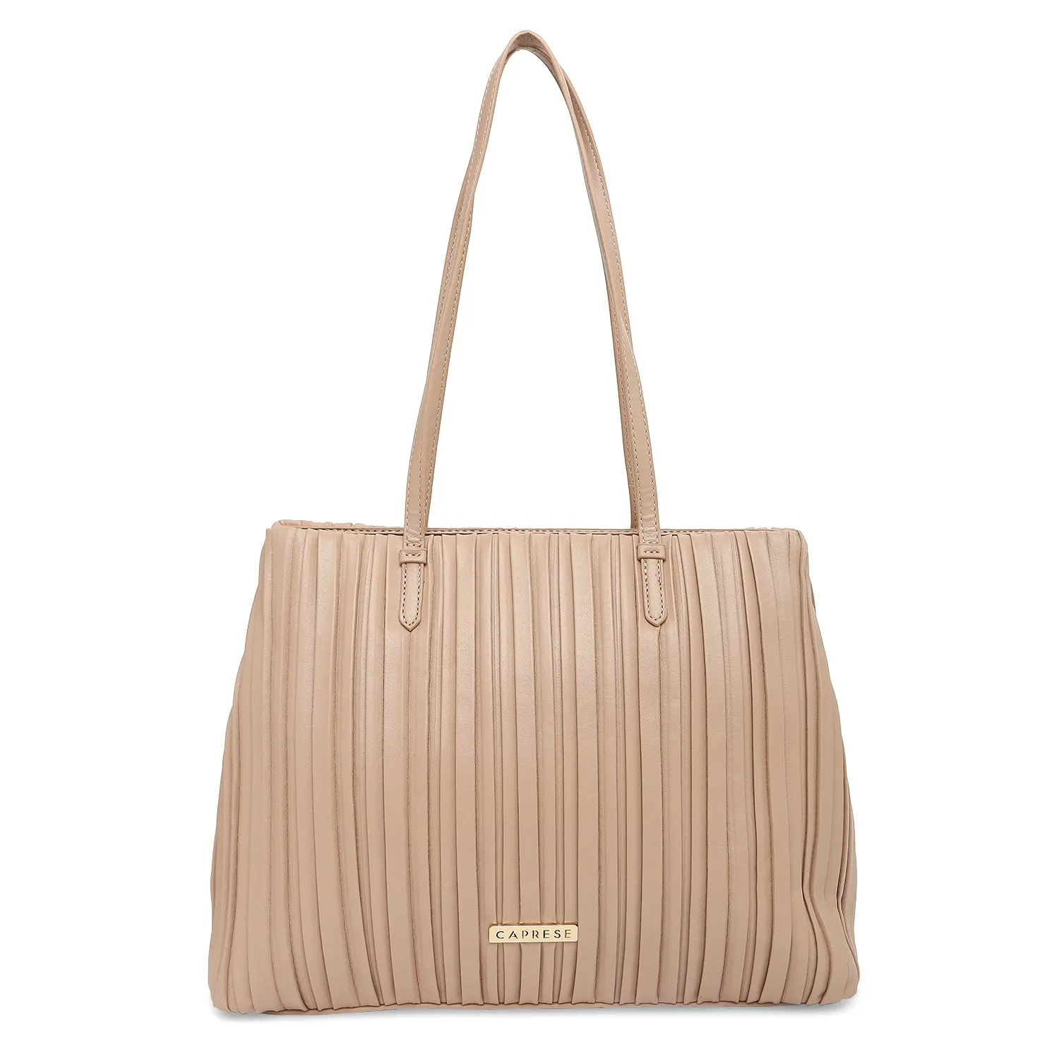 Caprese Olena Large Dull Pink Satchel Bag