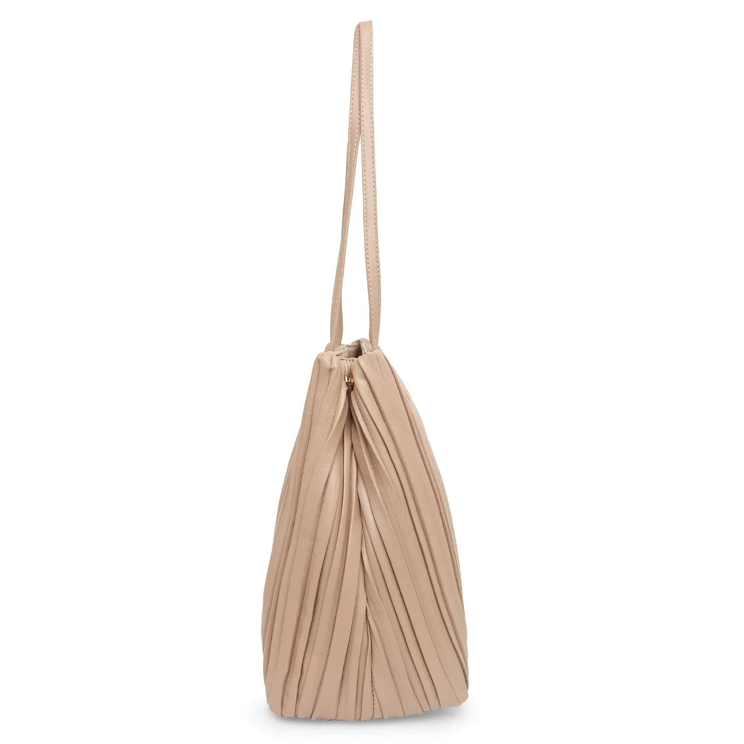 Caprese Olena Large Dull Pink Satchel Bag