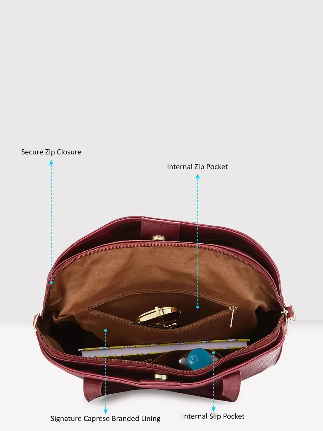 Caprese Westwood Medium Satchel Bag