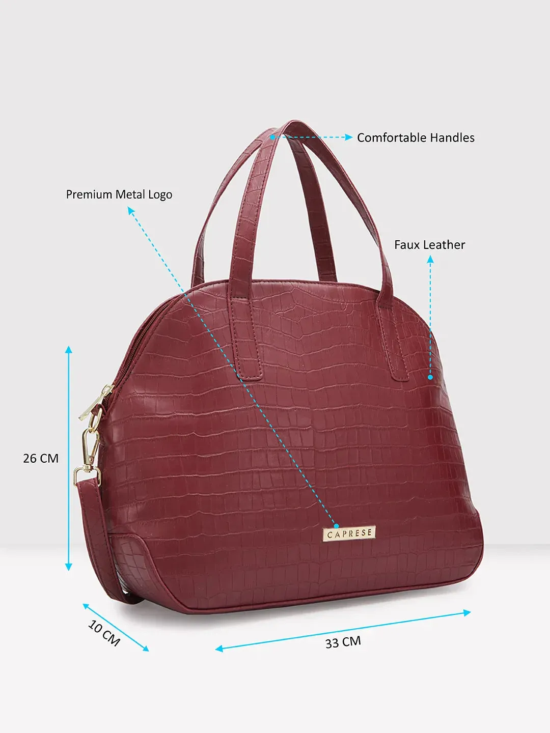 Caprese Westwood Medium Satchel Bag