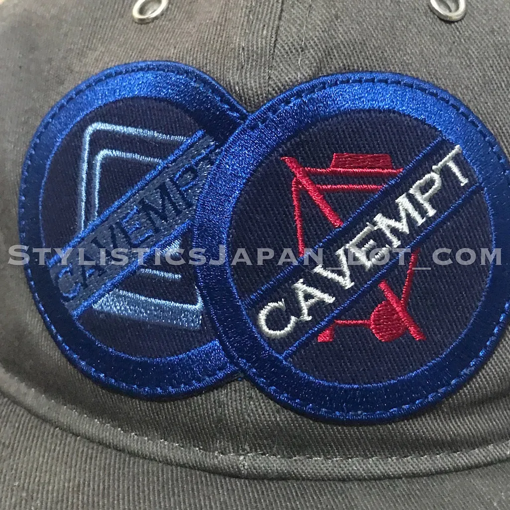 Cav Empt (C.E) 6-Panel Patch Cap Grey