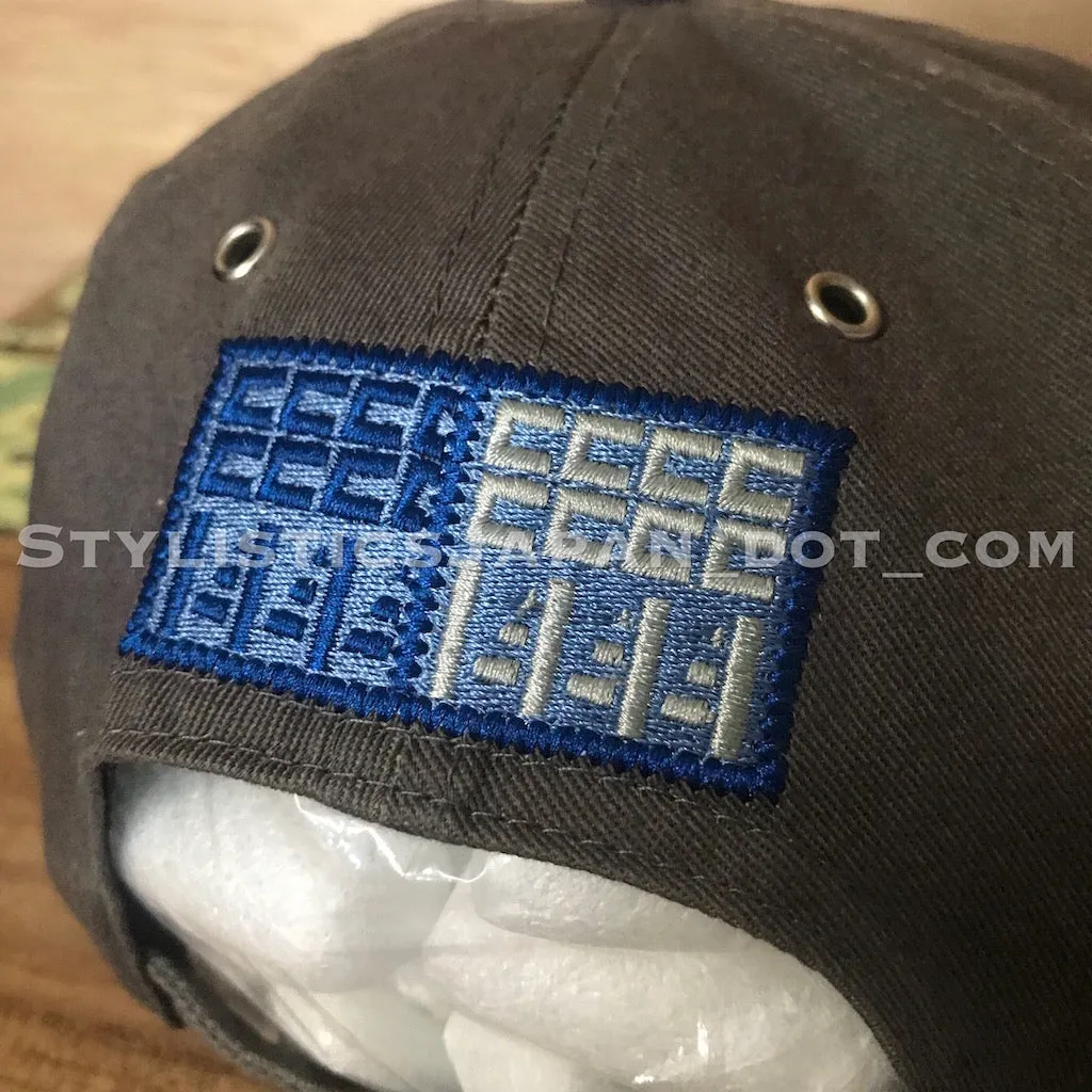 Cav Empt (C.E) 6-Panel Patch Cap Grey