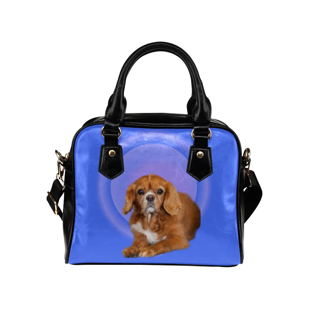 Cavalier King Charles Spaniel Shoulder Bag - Ruby