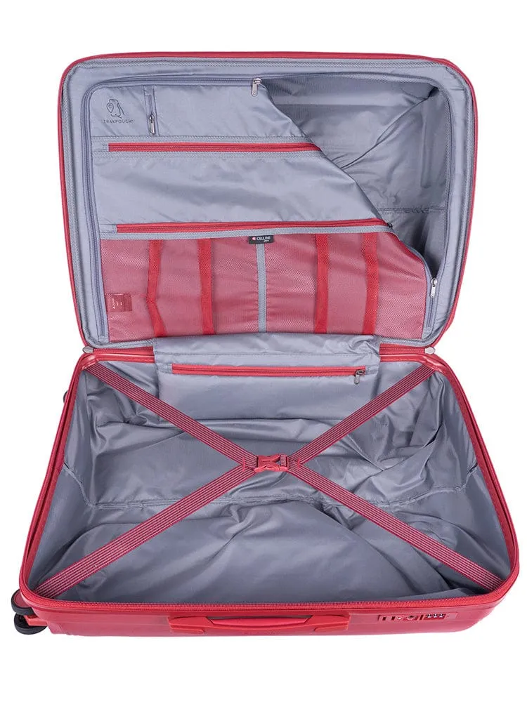 Cellini Qwest Medium 4 Wheel Trolley Case
