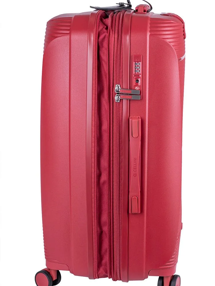 Cellini Qwest Medium 4 Wheel Trolley Case