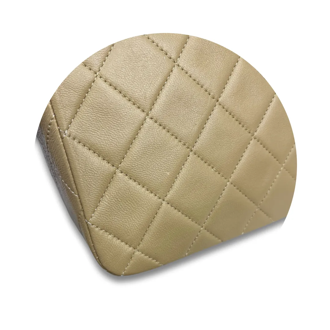 Chanel Beige Full Flap Shoulder Bag