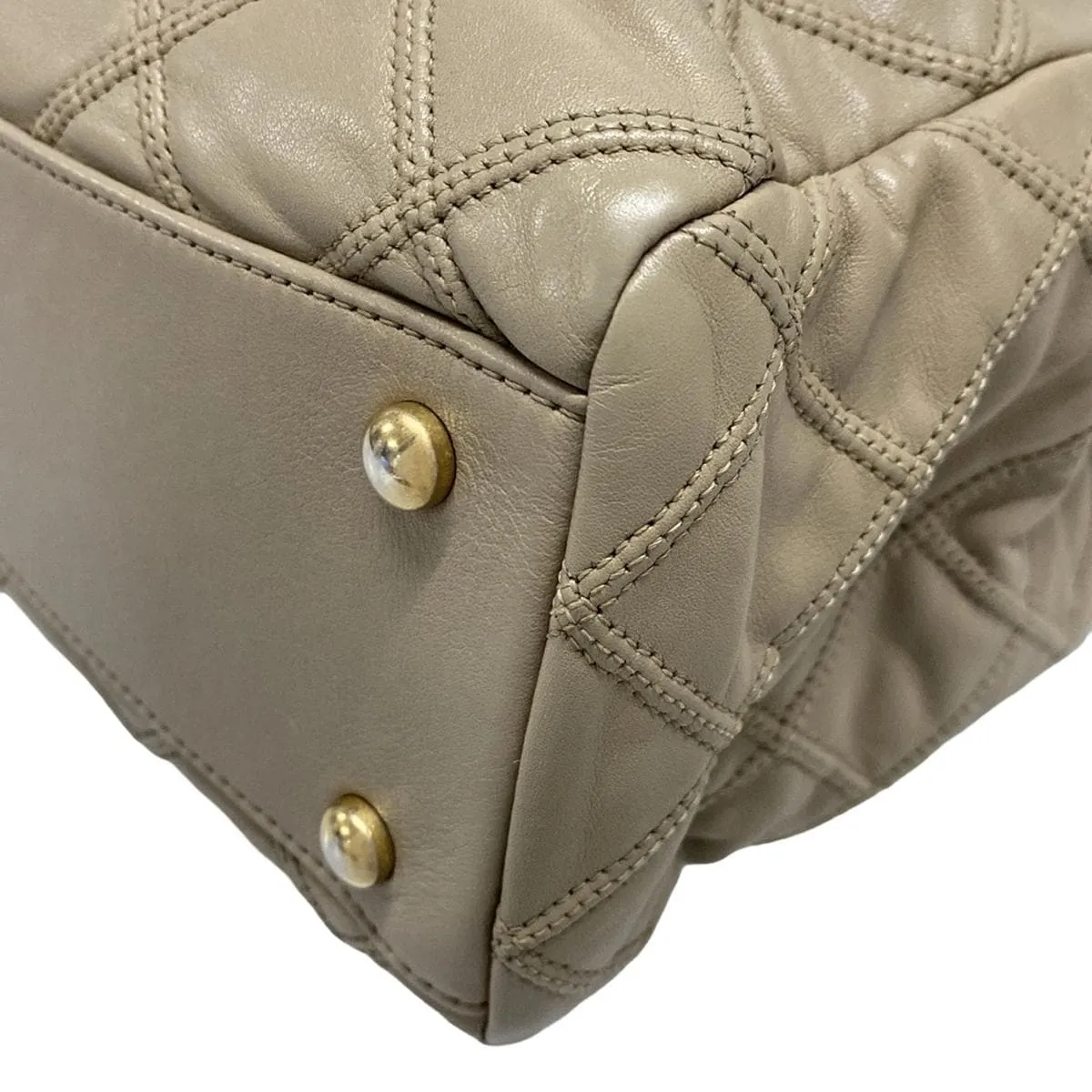 Chanel Beige Shopping Tote