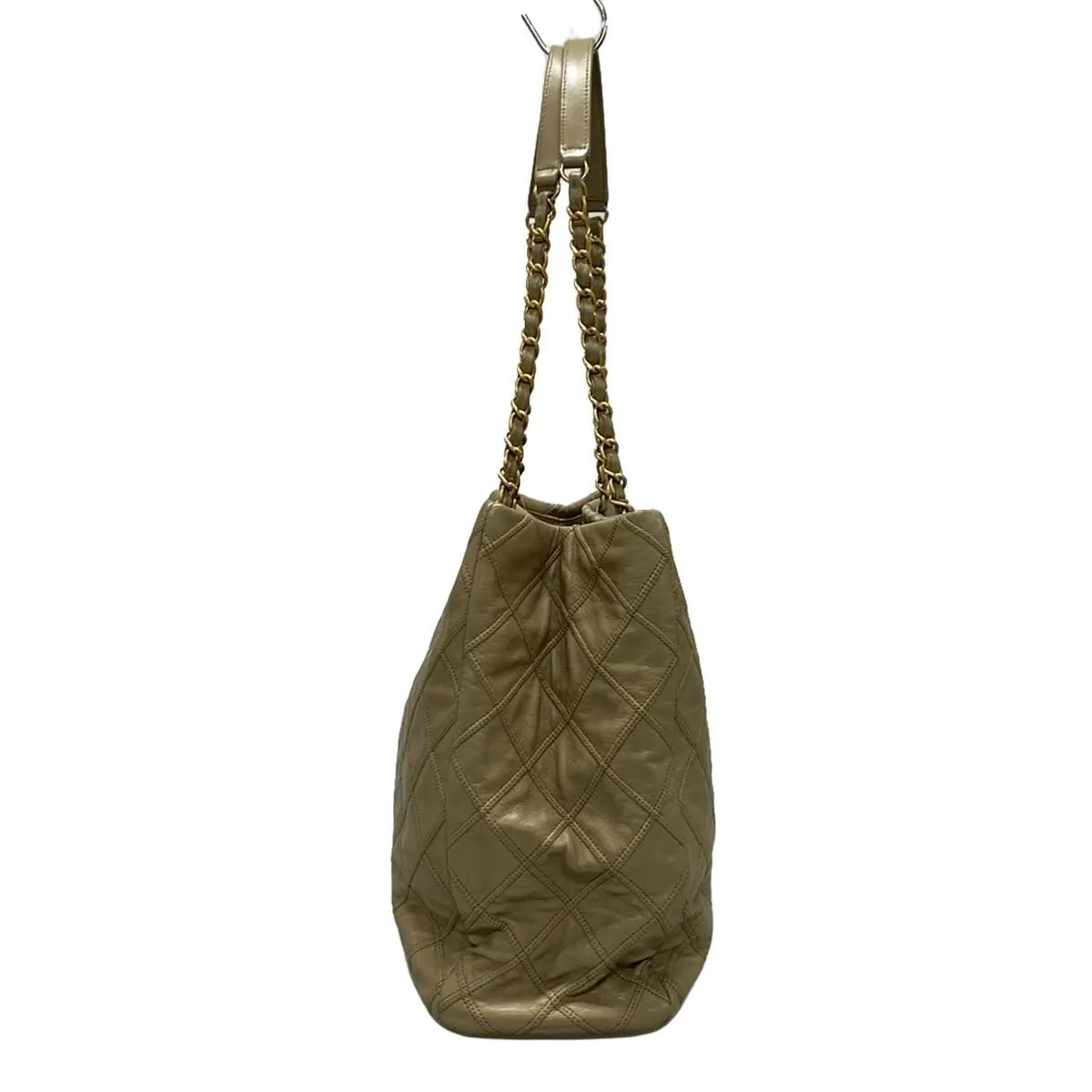 Chanel Beige Shopping Tote