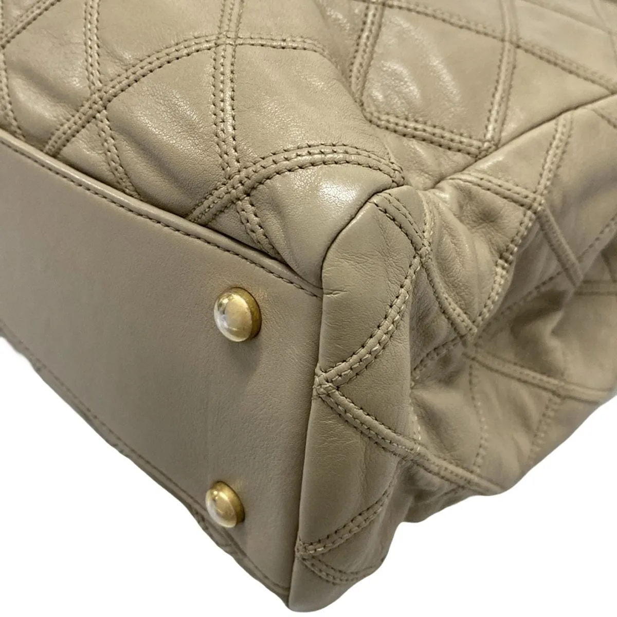 Chanel Beige Shopping Tote