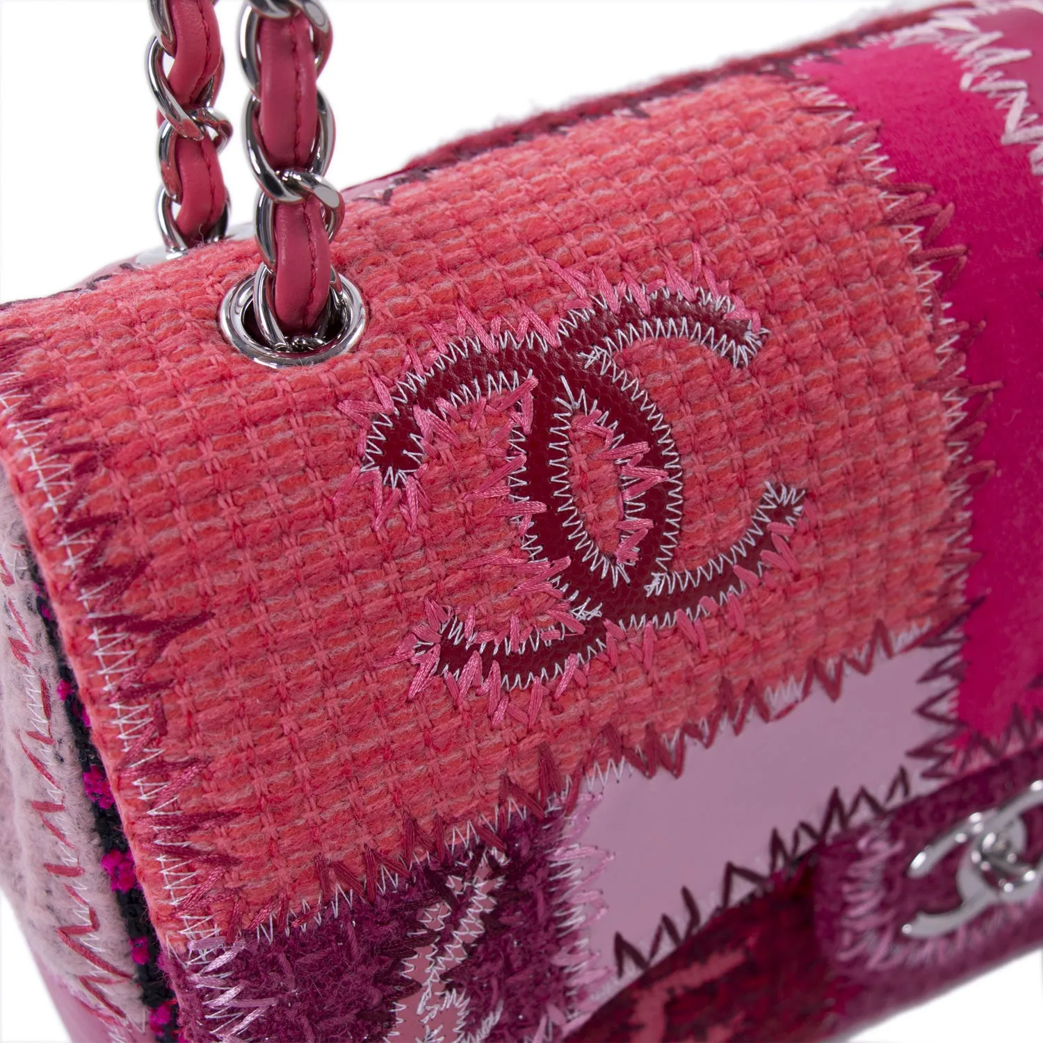 Chanel Classic Patchwork Jumbo Single Flap Bag