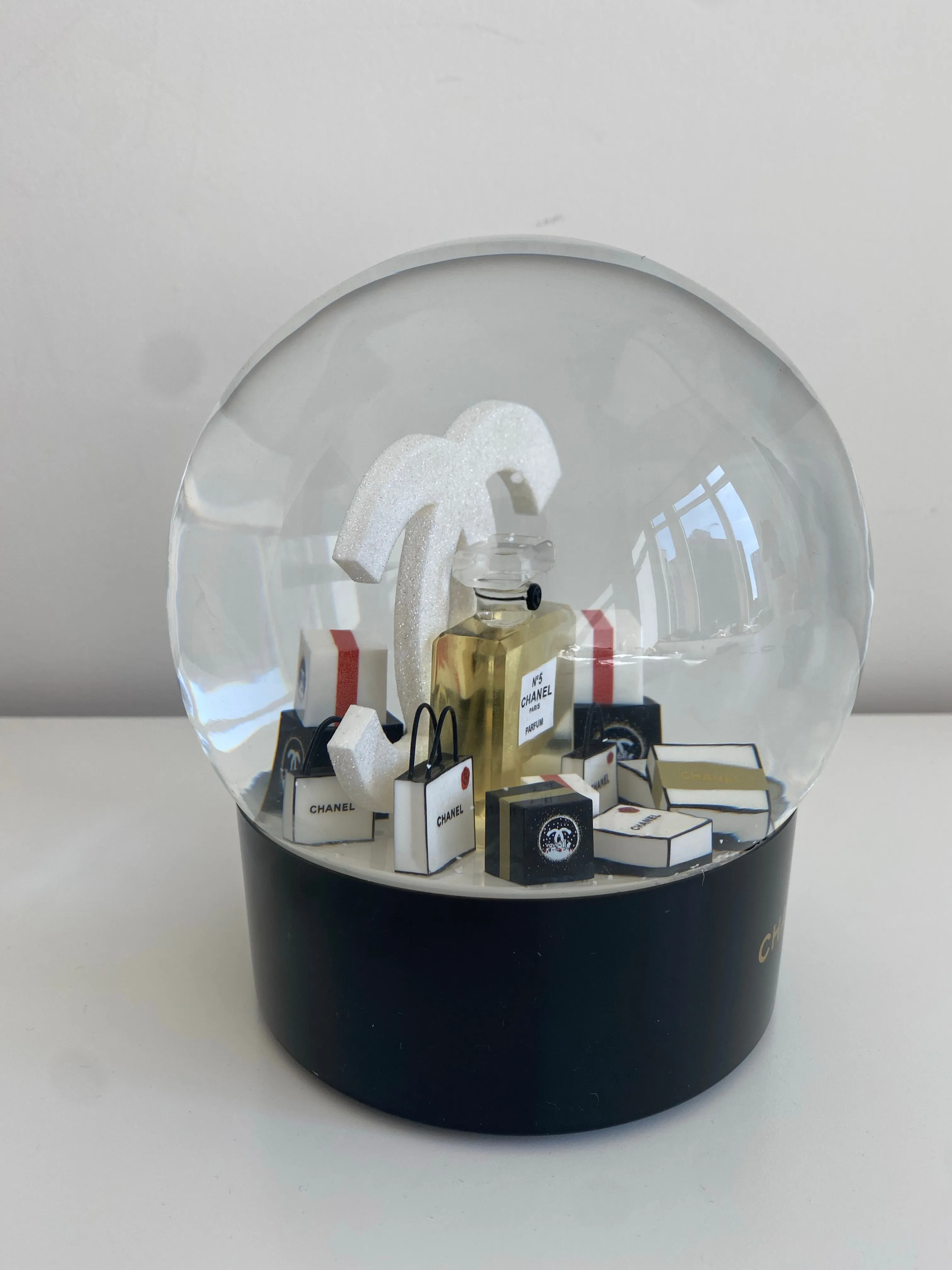 Chanel | Snow Globe Perfume Shopping Bag | LARGE