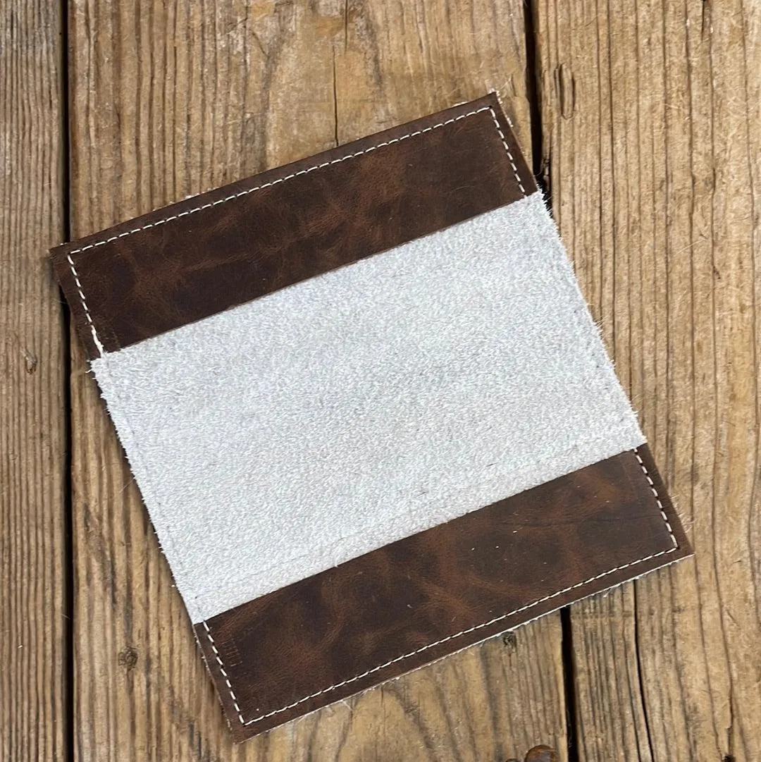 Checkbook Cover - Tricolor w/ Patina Brands