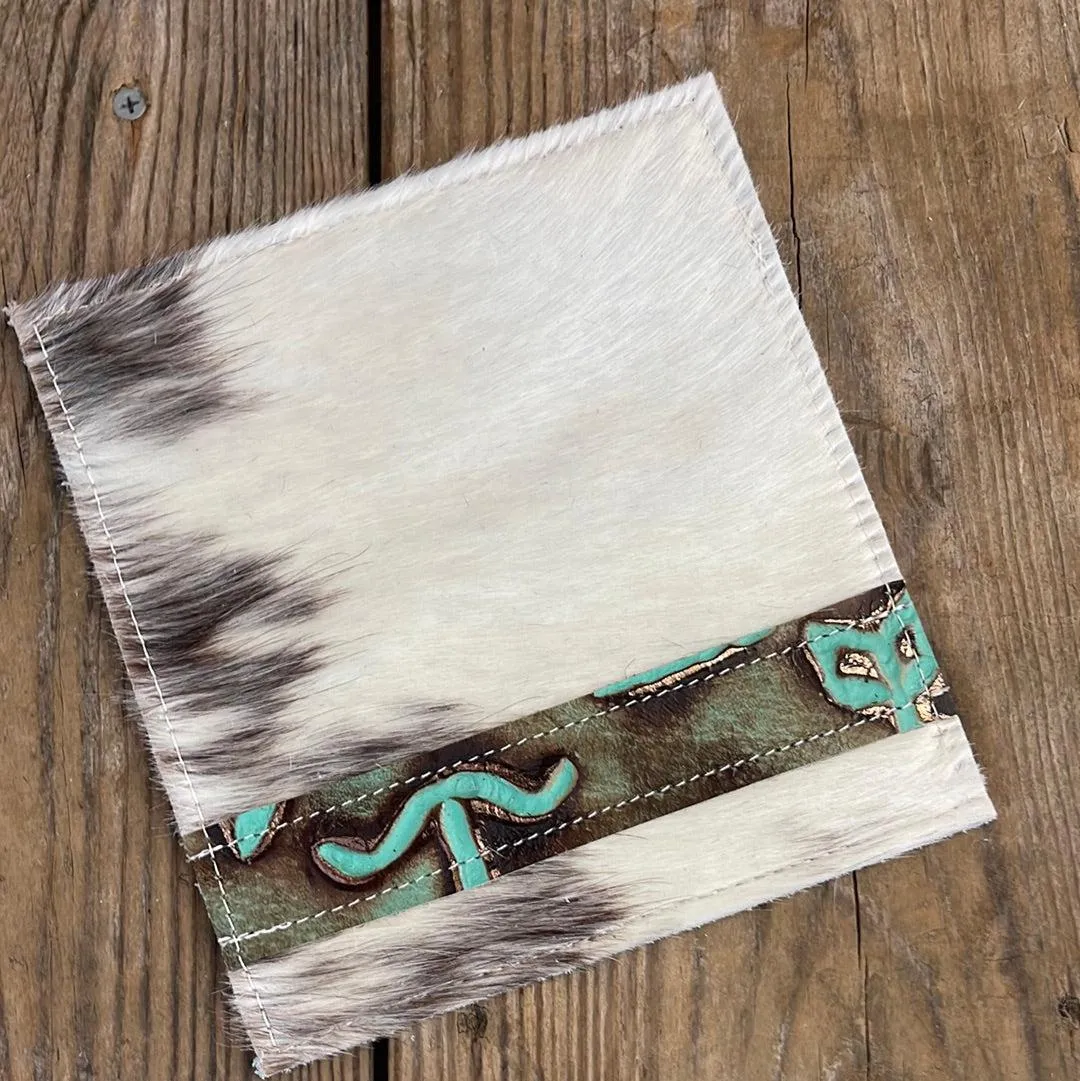 Checkbook Cover - Tricolor w/ Patina Brands