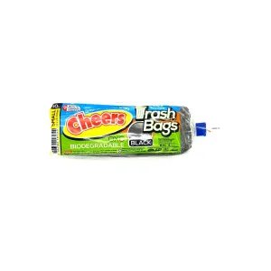 Cheers Garbage Bag Small Black Pack of 10's