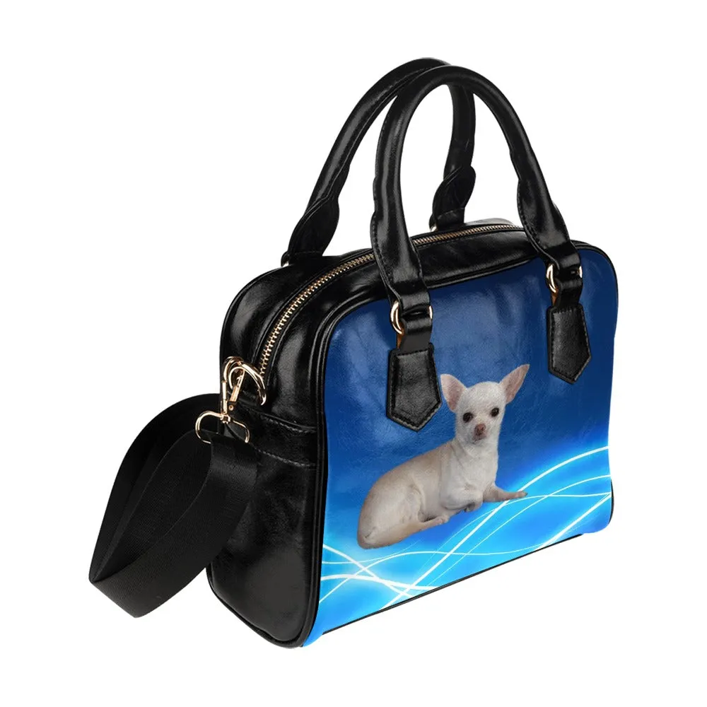 Chihuahua Shoulder Bag - White Chi