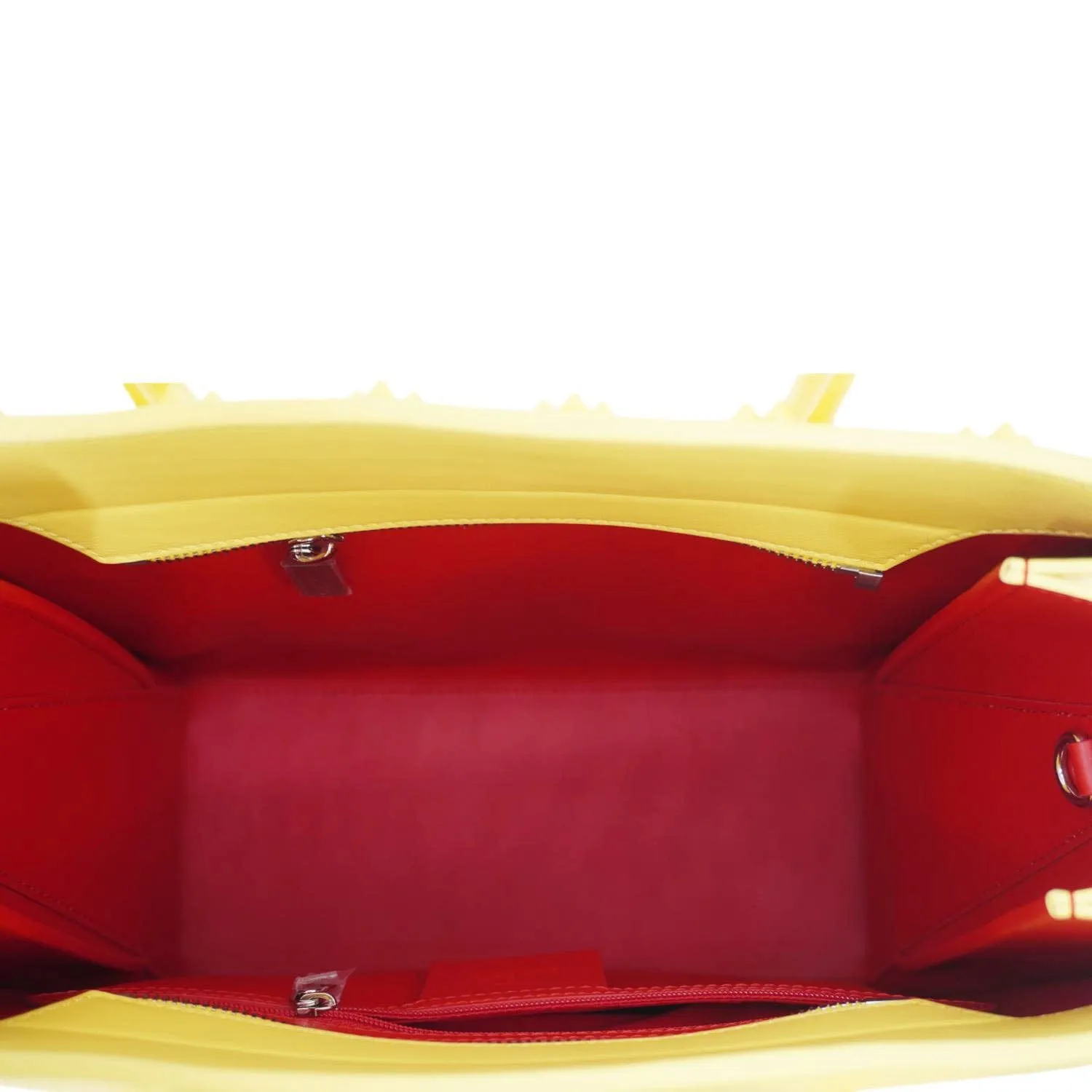 CHRISTIAN LOUBOUTIN Paloma Medium Leather Tote Bag Yellow