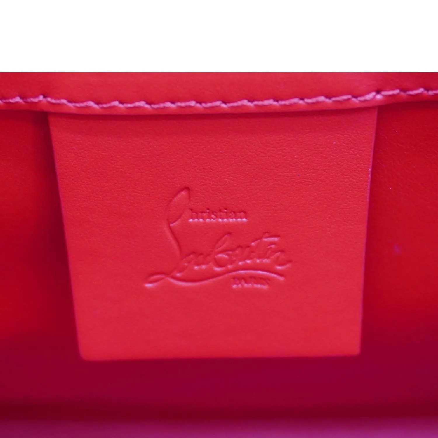 CHRISTIAN LOUBOUTIN Paloma Medium Leather Tote Bag Yellow