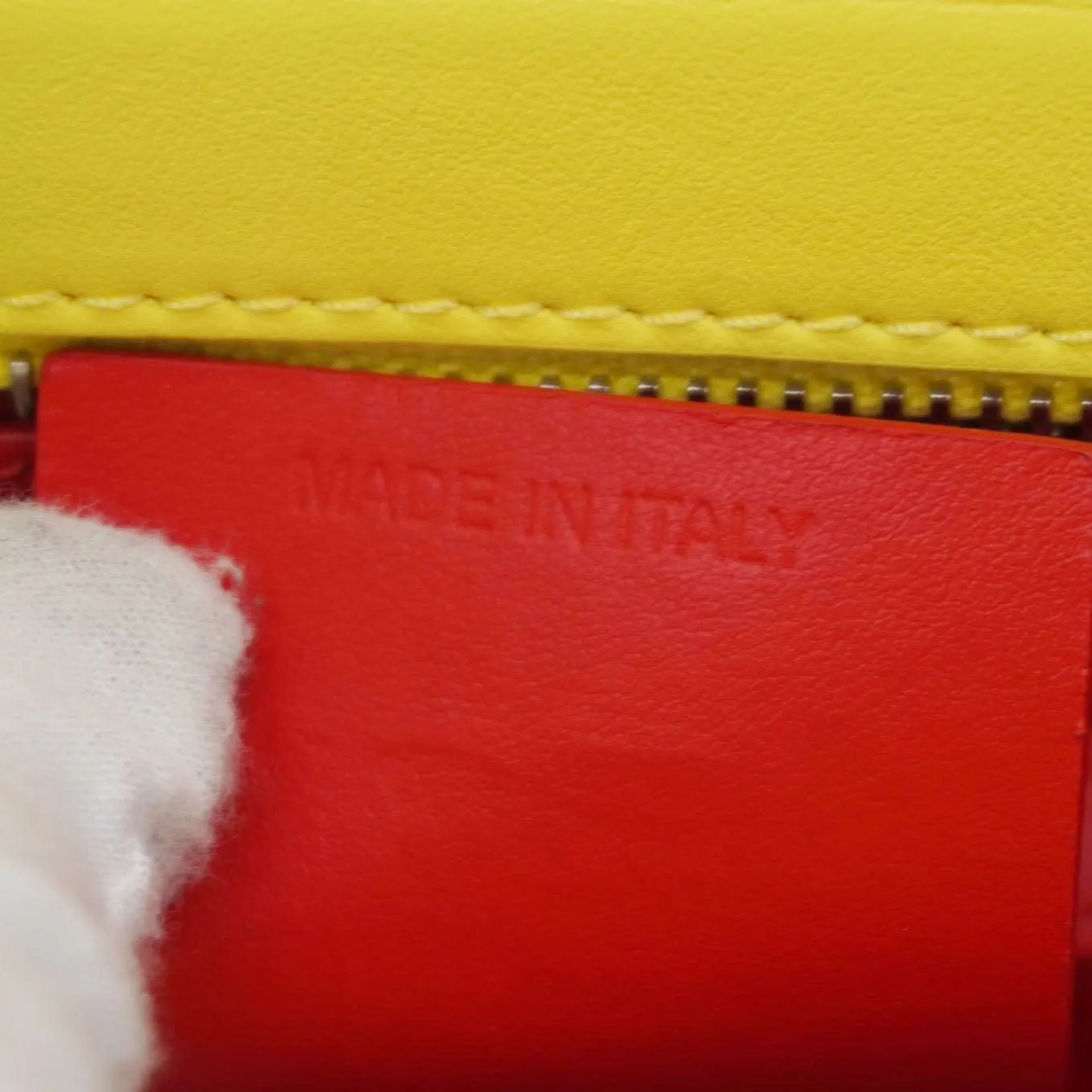 CHRISTIAN LOUBOUTIN Paloma Medium Leather Tote Bag Yellow