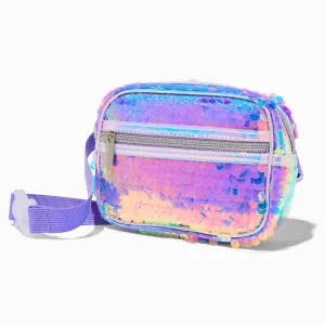 Claire's Club Mermaid Blue Belt Bag