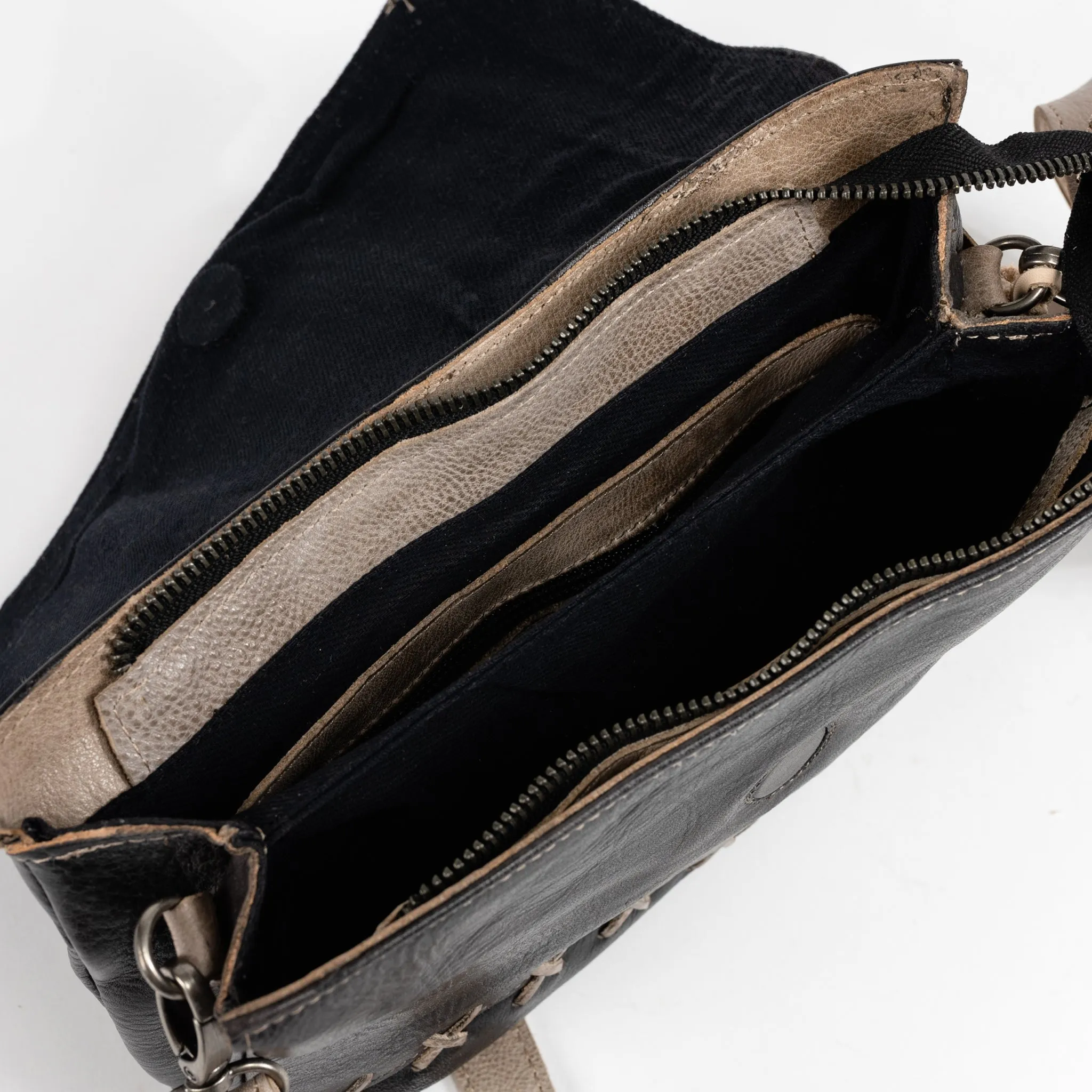 CLEO - BLACK - LEATHER