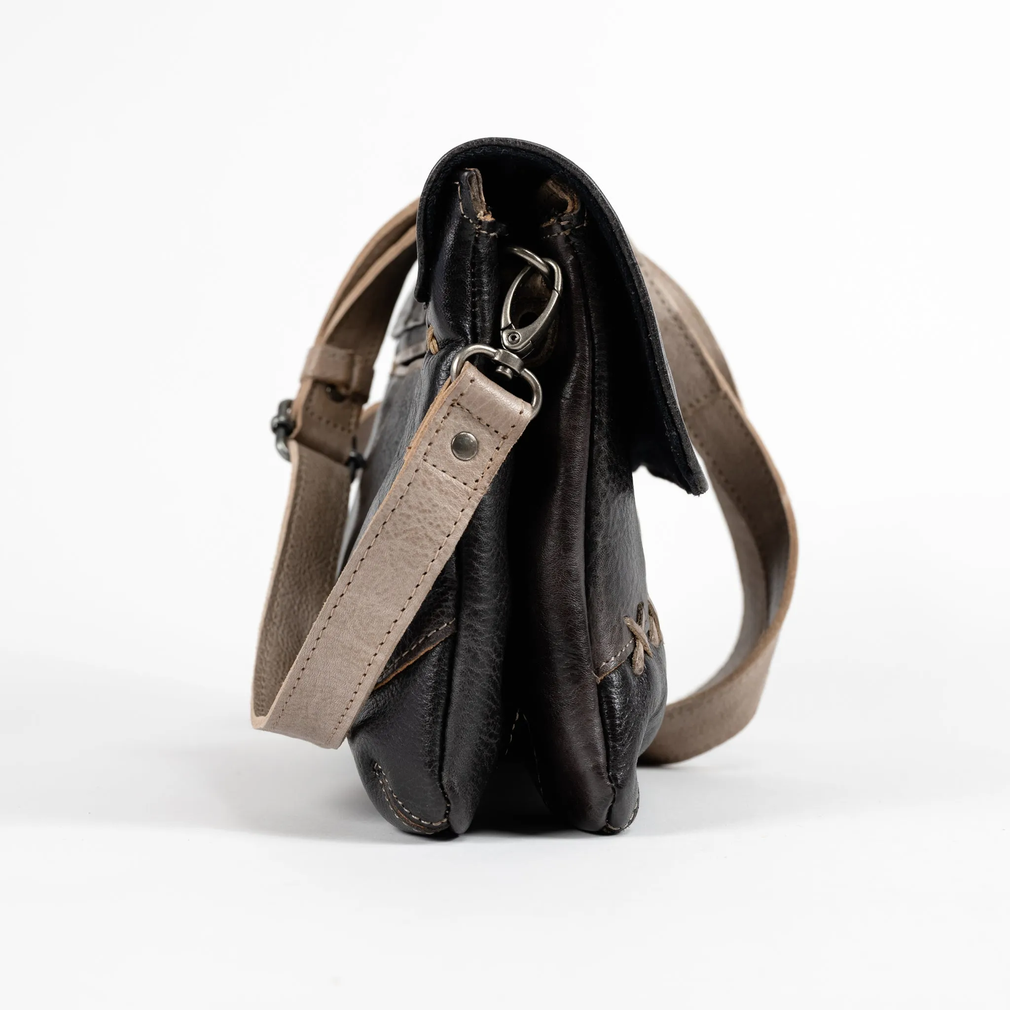 CLEO - BLACK - LEATHER