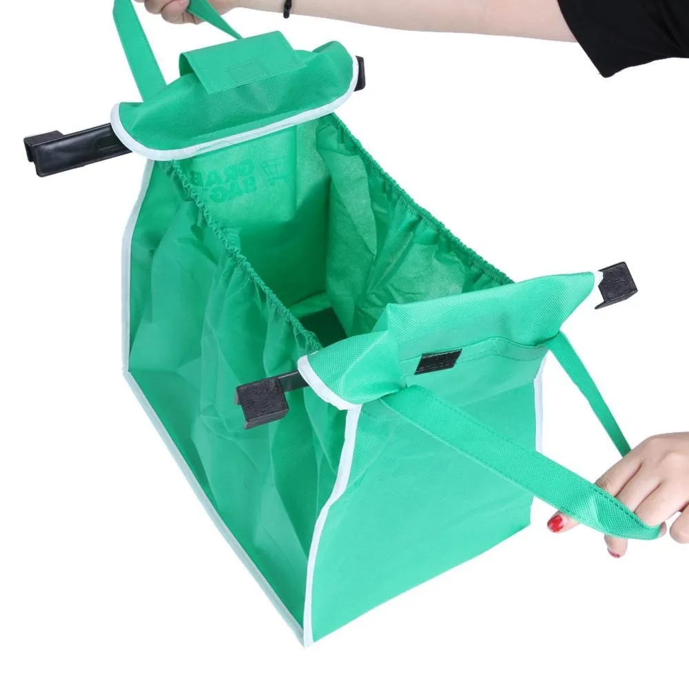 Clip-To-Cart Shopping Bag