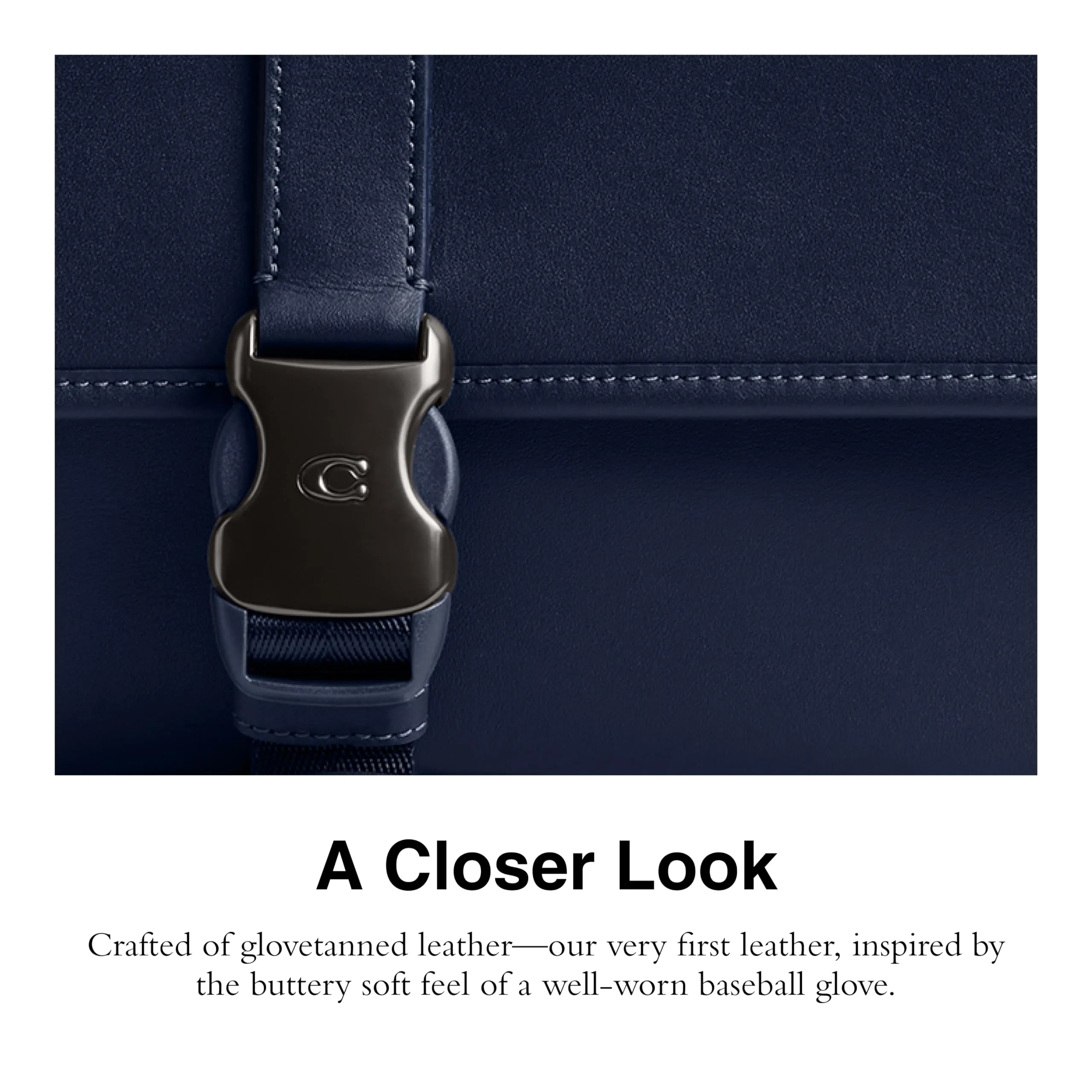 Coach League Messenger Bag, Deep Blue